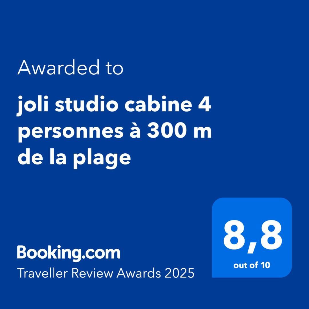 Joli Studio Cabine 4 Personnes A 300 M De La Plage Argeles-sur-Mer Luaran gambar